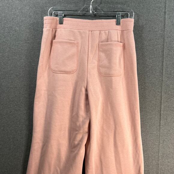 Isaac Mizrahi Live! SOHO Plushed Back Wide Leg Pants Petal Pink, Tall Small - Picture 5 of 10